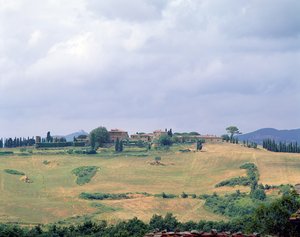 Blick auf die Villa dell